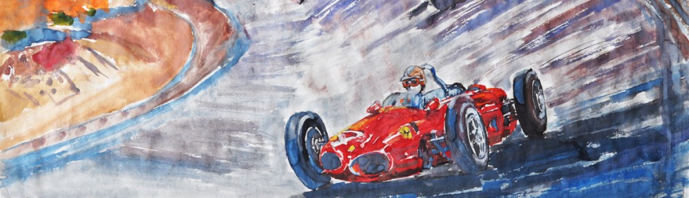 Formula 1 paintings